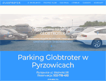 Tablet Screenshot of parking-pyrzowice.com.pl